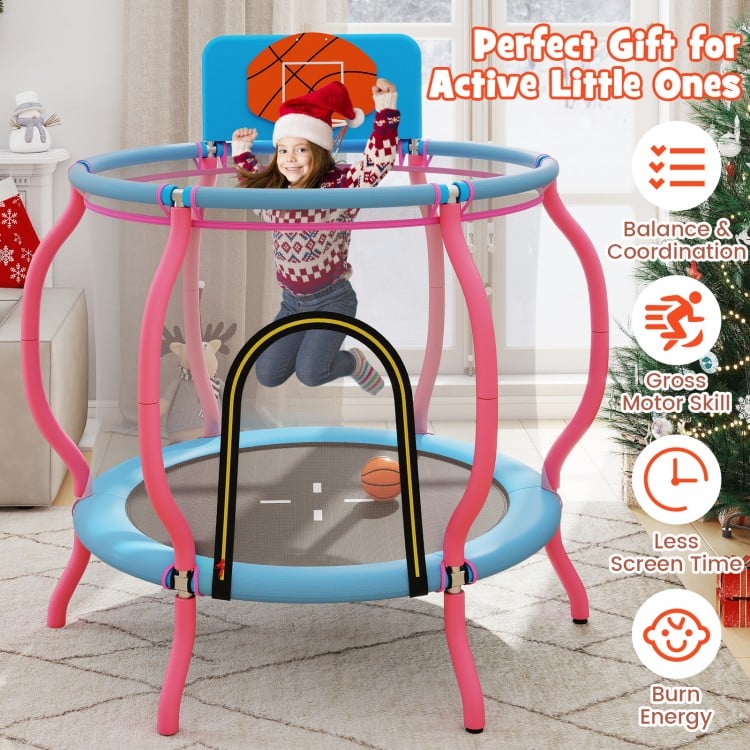 Kids Trampoline Indoor & Outdoor Pumpkin Trampoline