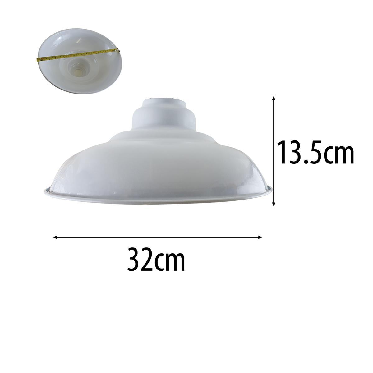 Industrial 320mm Wide Curvy Lamp Shades~1055