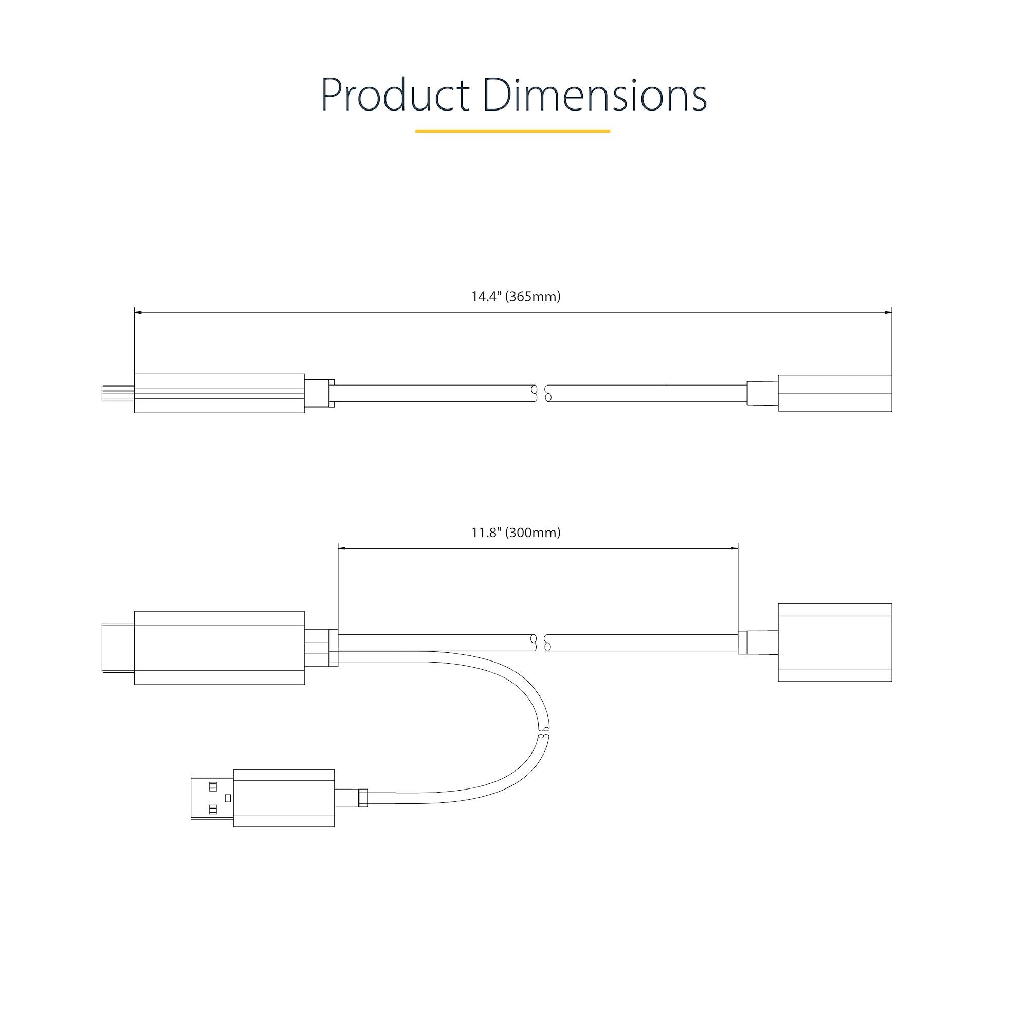 1ft (30cm) HDMI to DisplayPort Adapter Cable, Active 4K 60Hz HDMI 2.0 to DP 1.2 Converter, HDR, USB Bus Powered, HDMI Source to DisplayPort Monitor for Laptops/PC