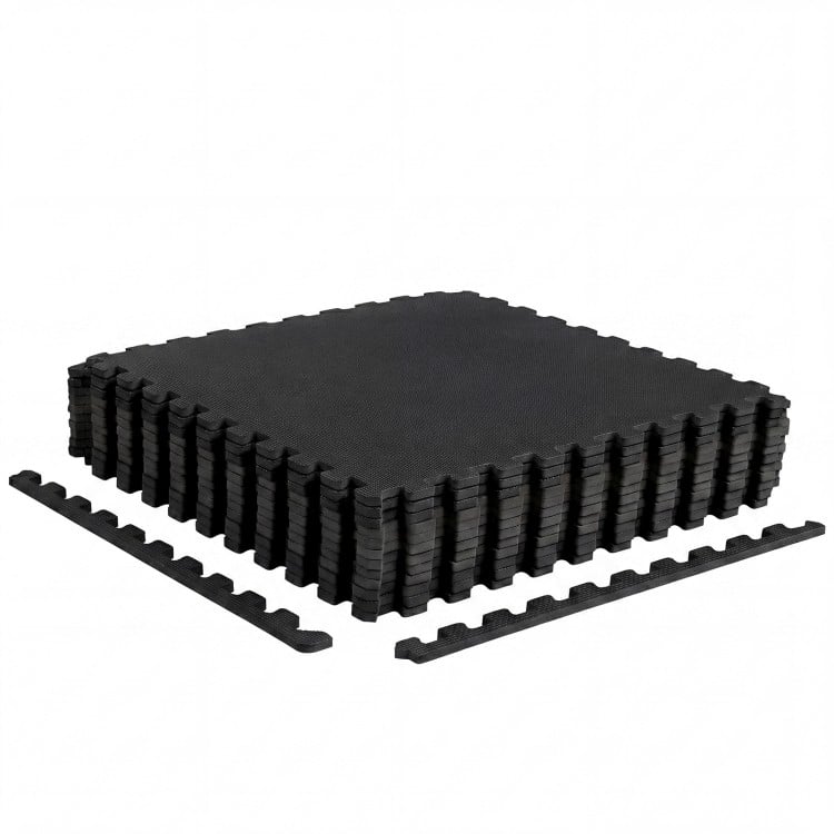 12 Pack Non-Slip Protective Interlocking EVA Foam Floor Tiles
