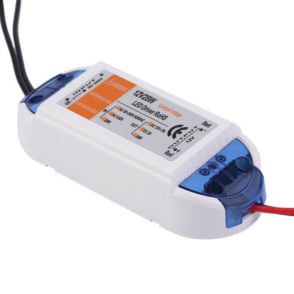 28W 2Amp Compact LED Driver AC 230V to DC12V Power Supply Transformer~1001