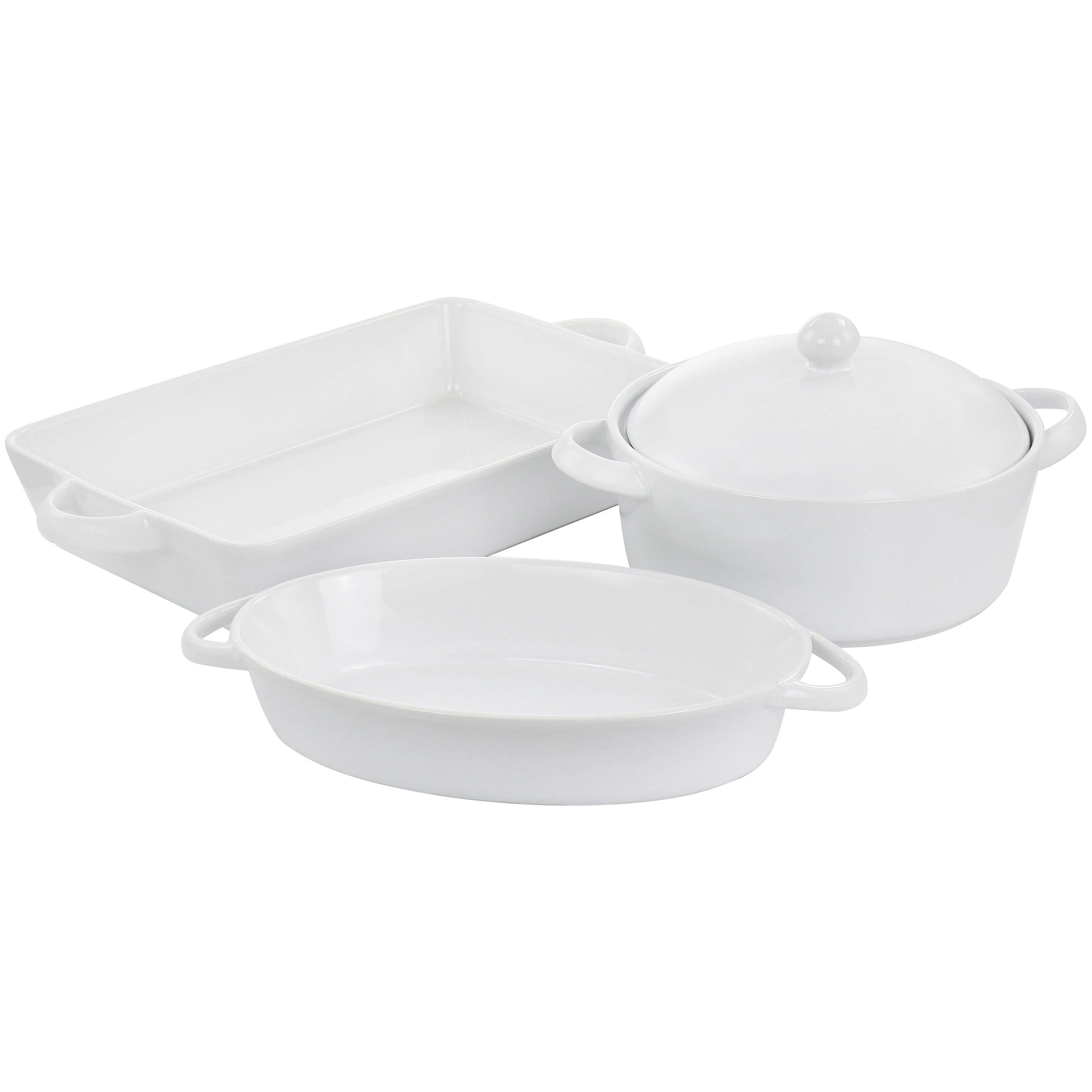 Gibson Elite Gracious Dining 4 Piece Bakeware Set - Free Shipping