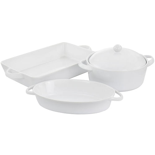 Gibson Elite Gracious Dining 4 Piece Bakeware Set - Free Shipping