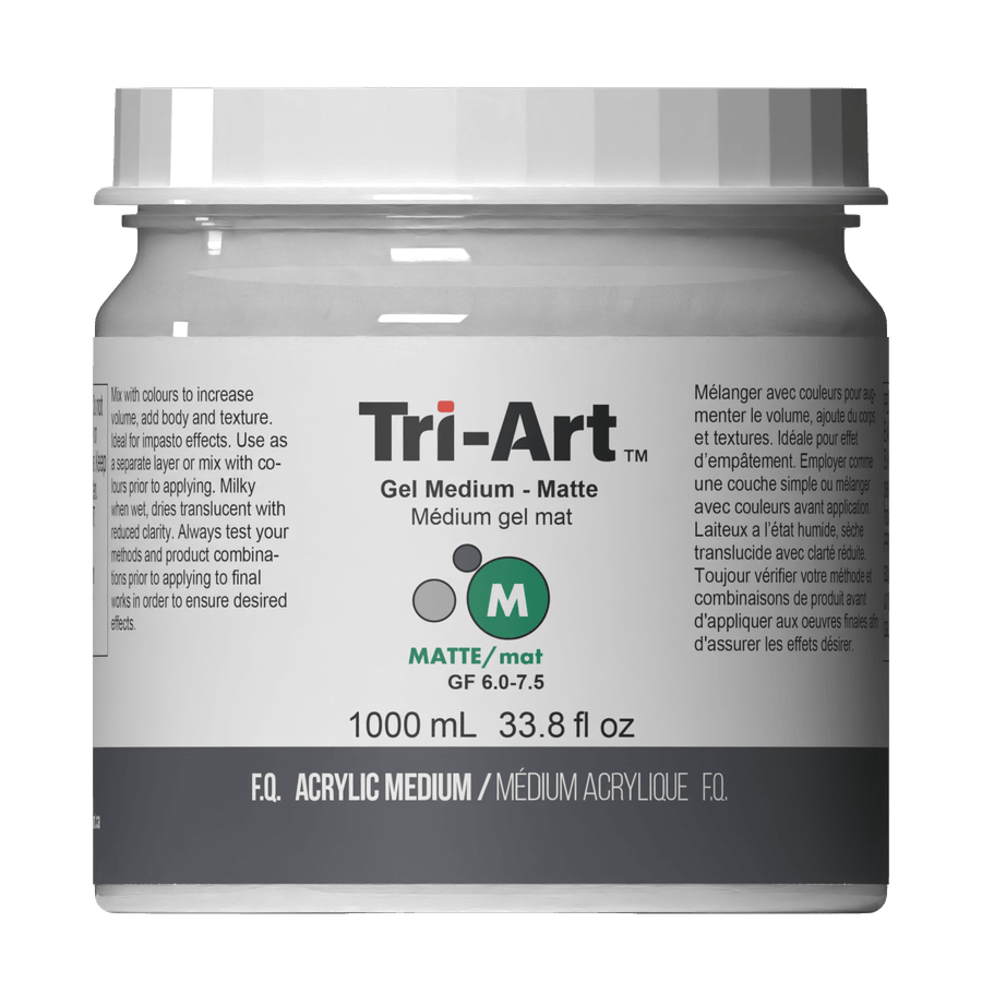 Tri-Art Mediums - Gel Medium Matte