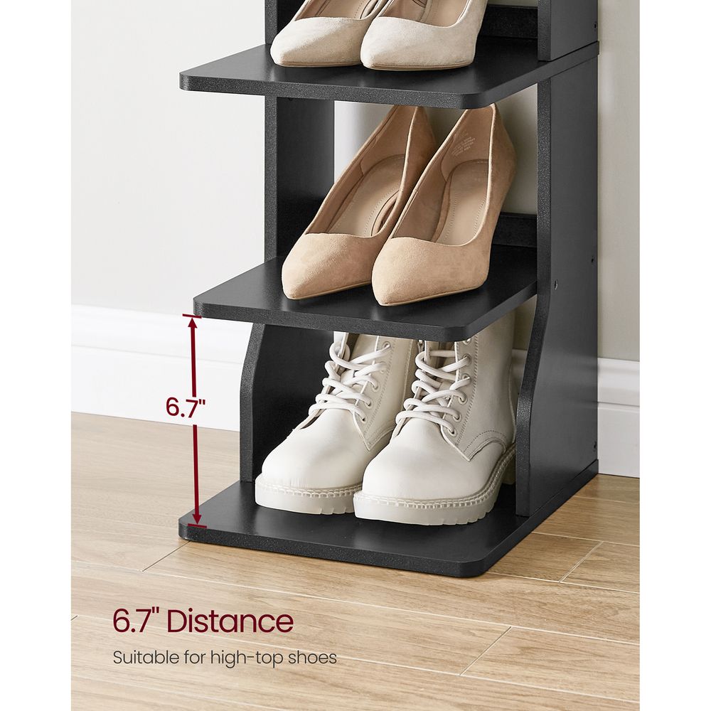 VASAGLE 6 Tier Slim Shoe Storage Rack