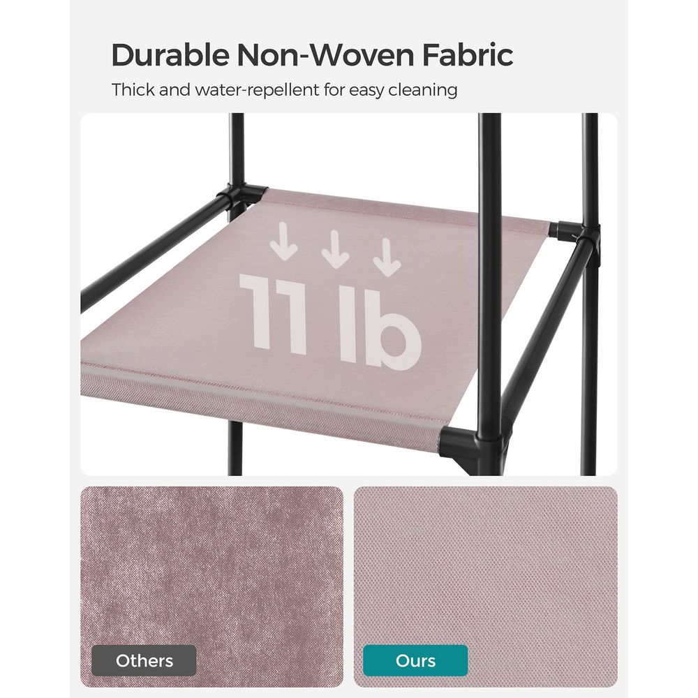 SONGMICS Portable Closet with Non-Woven Fabric Cover