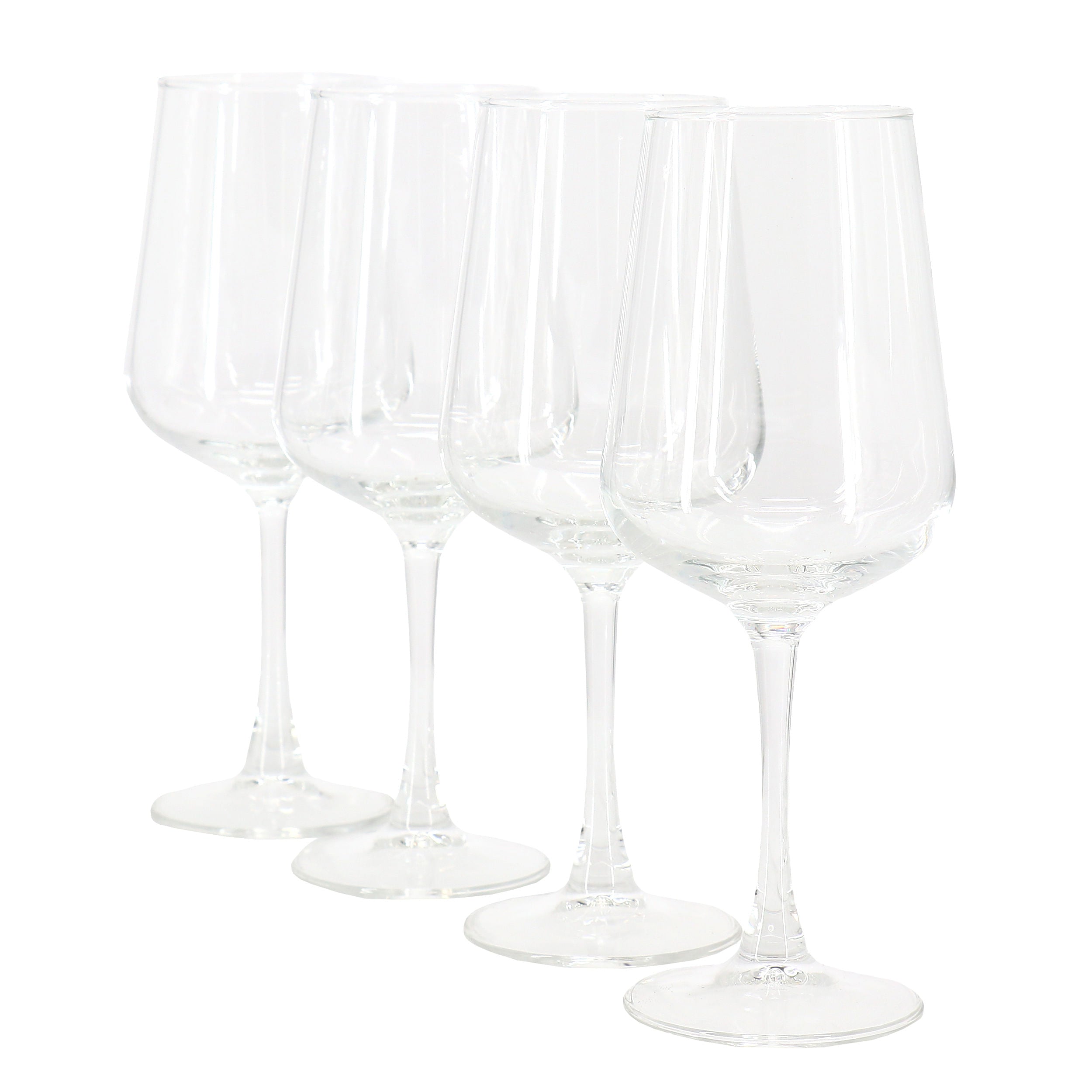Gibson Home Belinni 4 Piece 15.4 Ounce Classic Wine Glass Set - Free Shipping