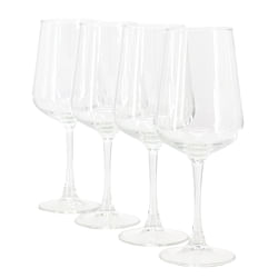 Gibson Home Belinni 4 Piece 15.4 Ounce Classic Wine Glass Set - Free Shipping