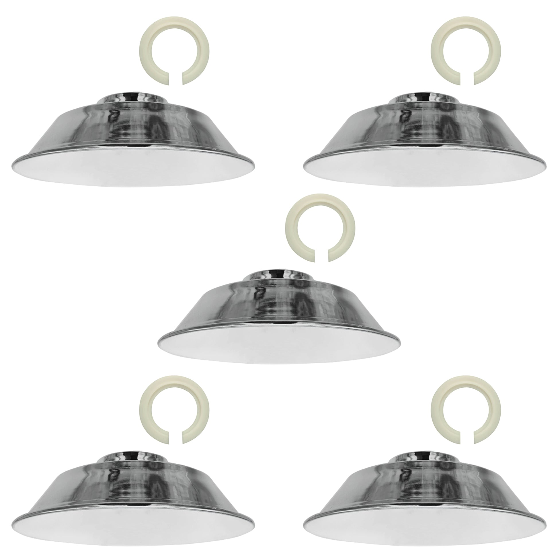 Lamp Shade Fixture Types Chrome Colour~1769