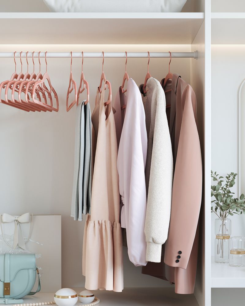 SONGMICS Heavy-Duty Plastic Hangers