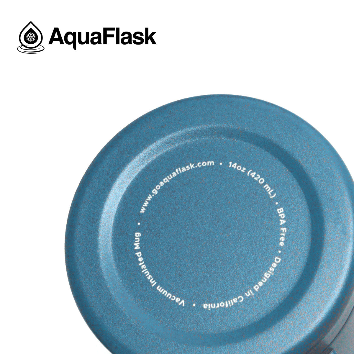Aquaflask Thermal Insulated Lidded Mug With Handle 415ml (14 oz)