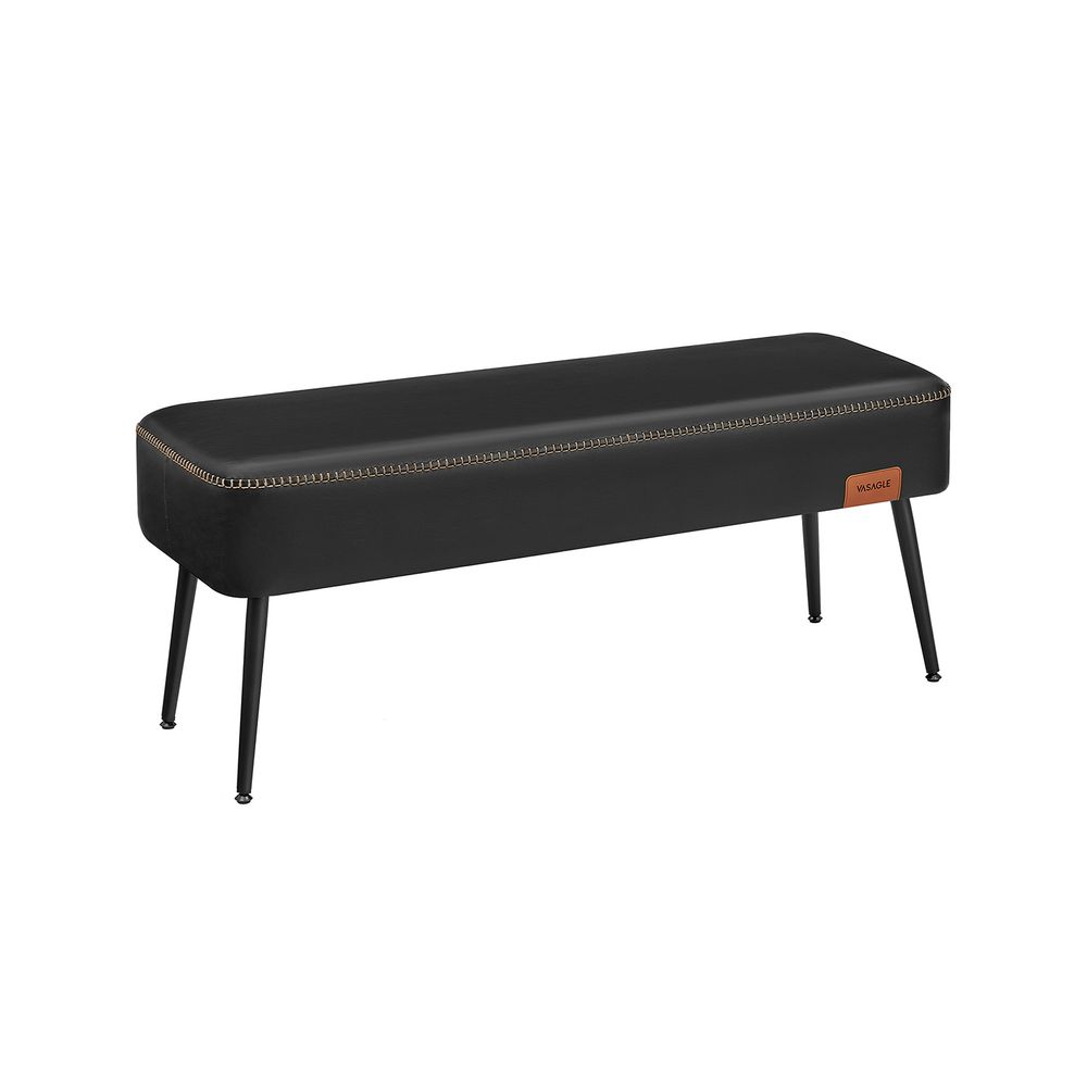 VASAGLE EKHO Collection - Ottoman Bench with Steel Legs