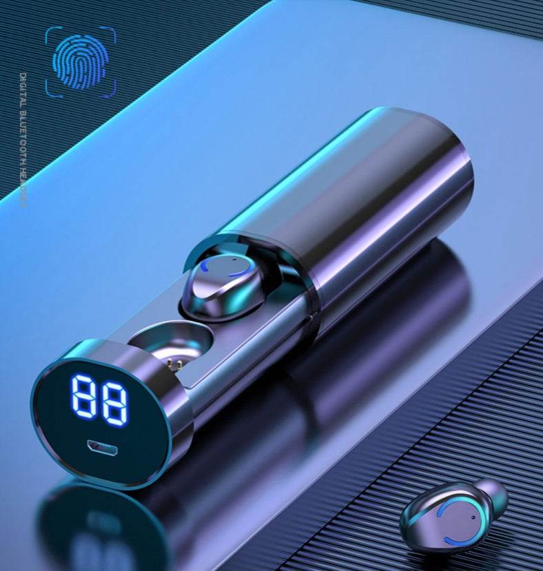 Wireless Bluetooth In-ear Headphone 9D Panoramic Sound Earphone Earbuds