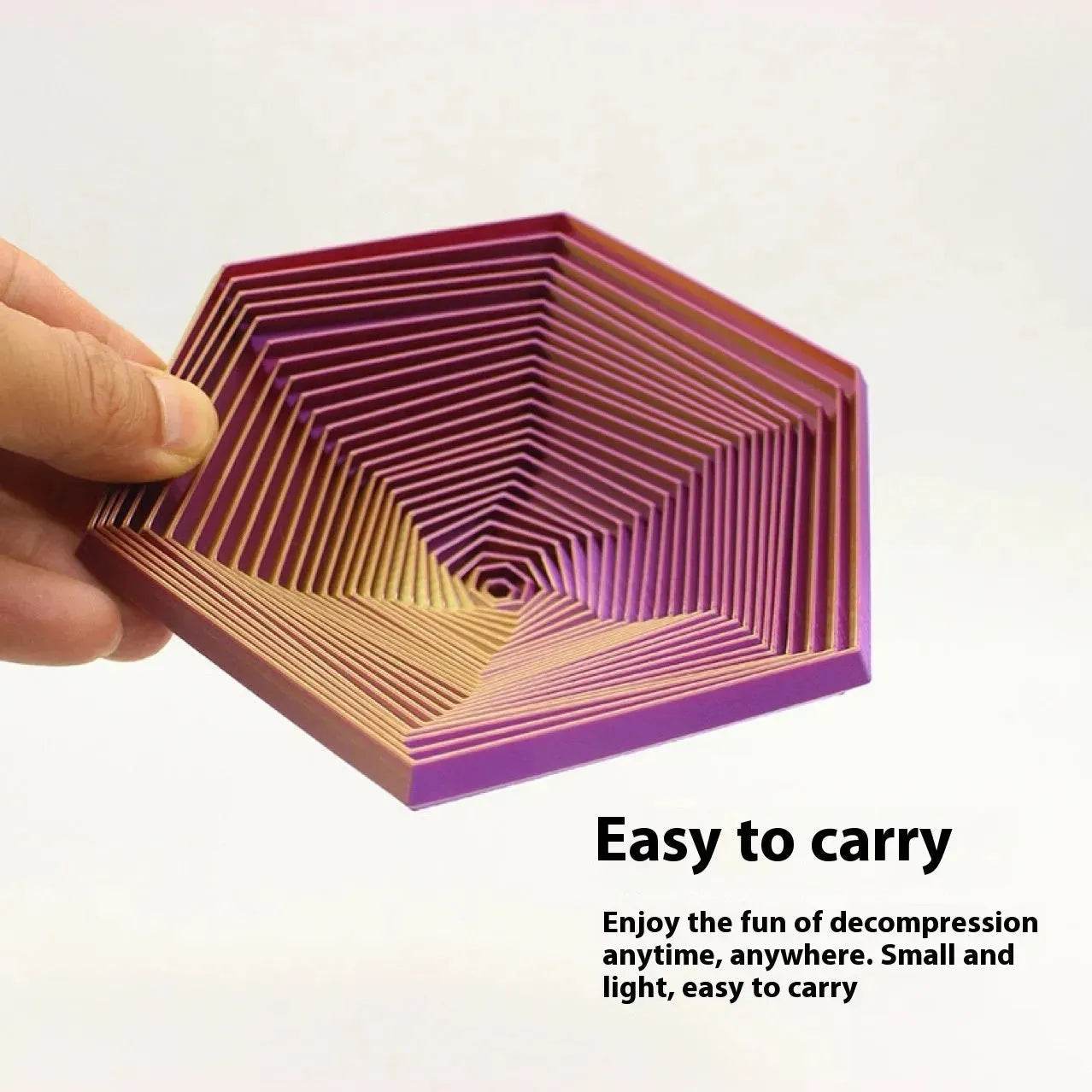 Hexagon Fidget Toy 3D Printing Toy