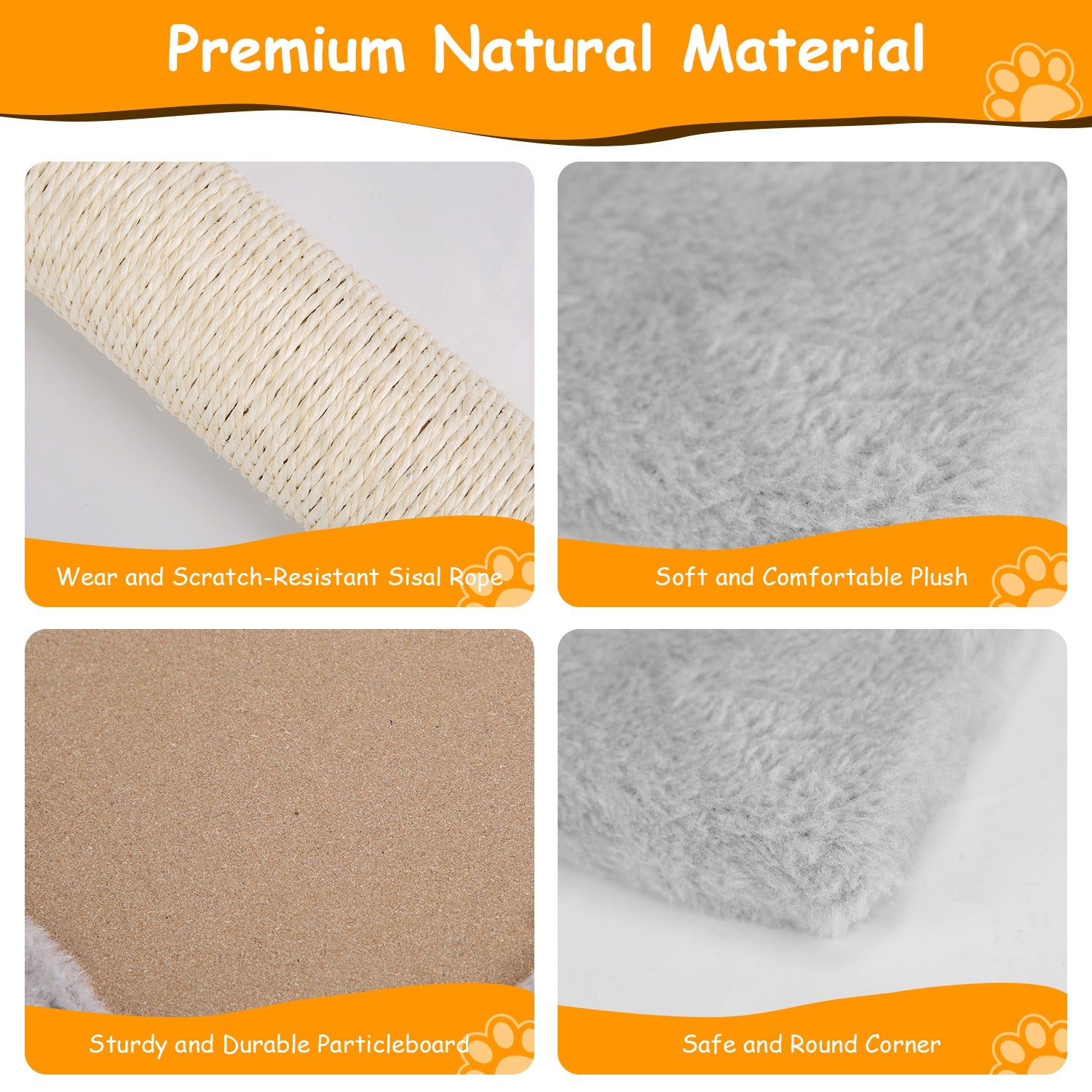 6 Set of Cat Wall Shelves Perch Cat Wall Furniture Wall Mounted Cat Climber with 3 Cat Shelves 2 Cat Houses 1 Cat Scratching Post Wooden Plush