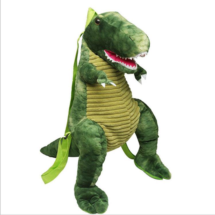 3D Dinosaur Kids Backpack – Cute Cartoon Plush Bag