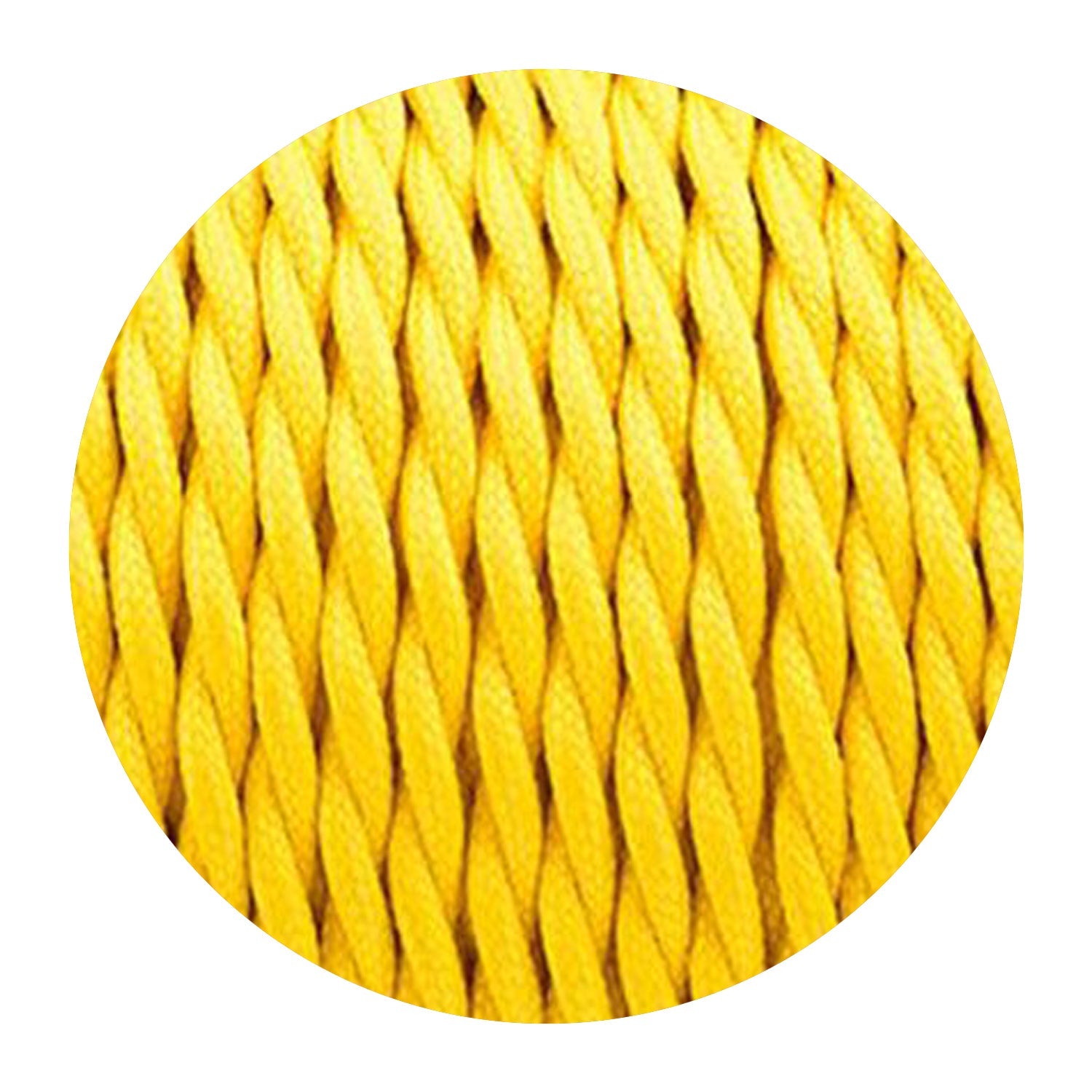 2 Core Twisted Italian Braided Cable, Electrical Fabric Flexible~2076