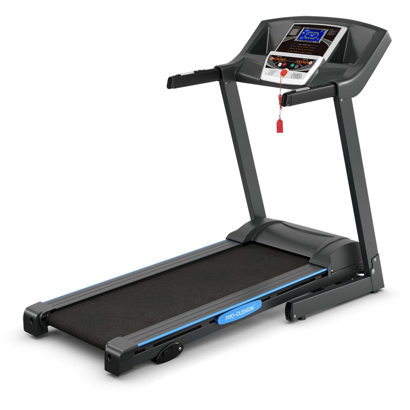 2.25 HP Folding Electric Motorized Power Treadmill Machine with LCD DisplayÂ