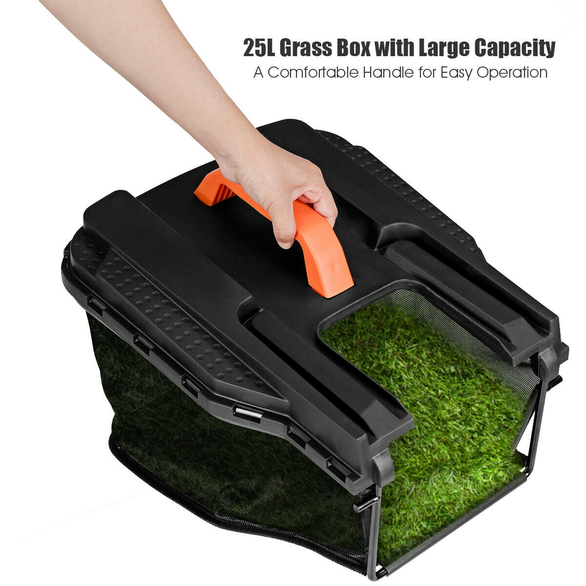 14-Inch 12 Amp Lawn Mower with Folding Handle Electric Push