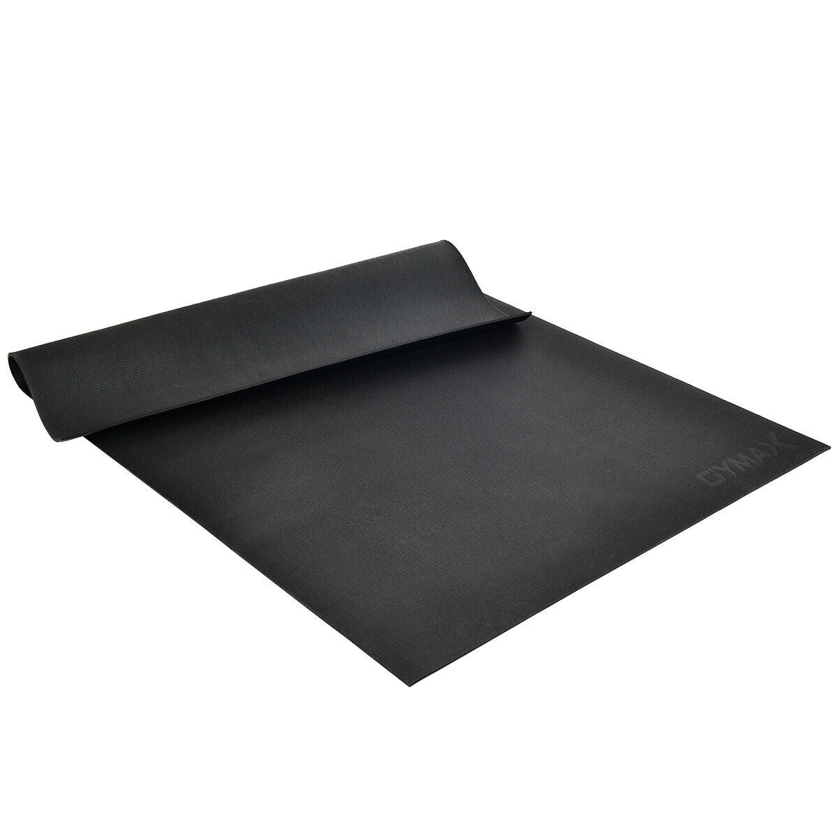 Large Yoga Mat 6' x 4' x 8 mm Thick Workout Mats-BlackÂ