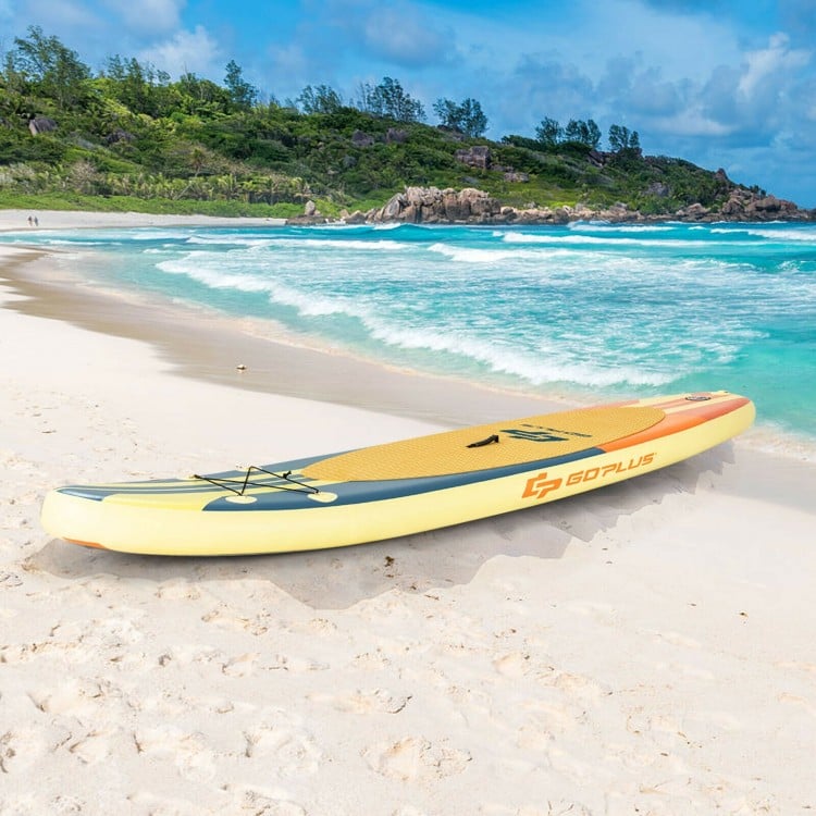 Inflatable Stand Up Paddle Board Surfboard with Bag Aluminum Paddle and Hand Pump