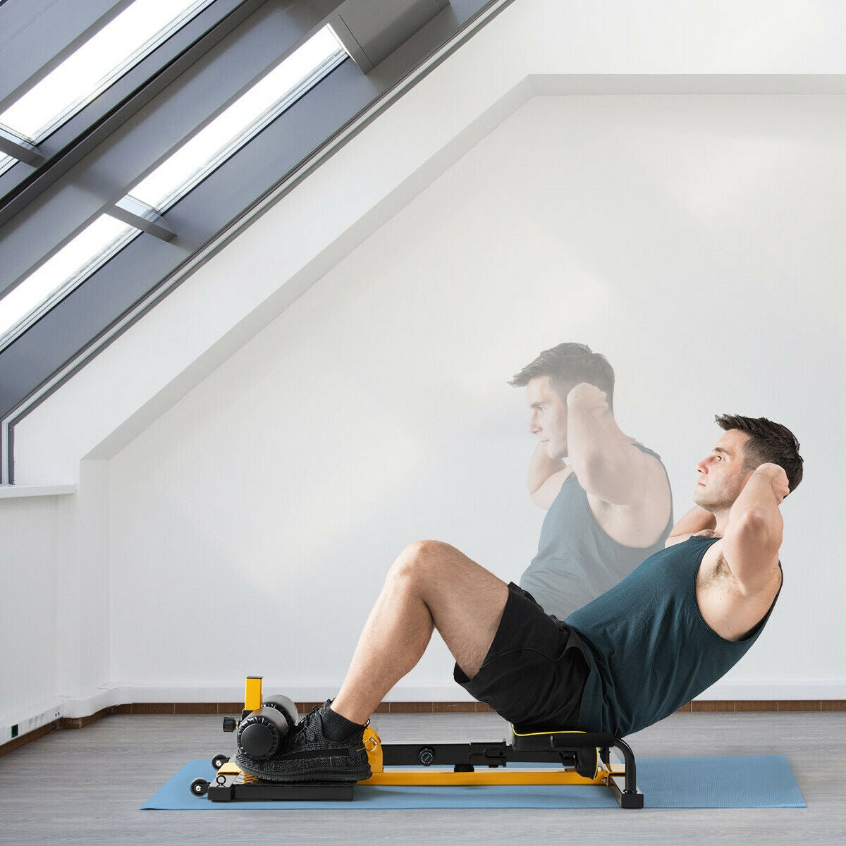 8-in-1 Multifunctional Home Gym Squat Fitness EquipmentÂ