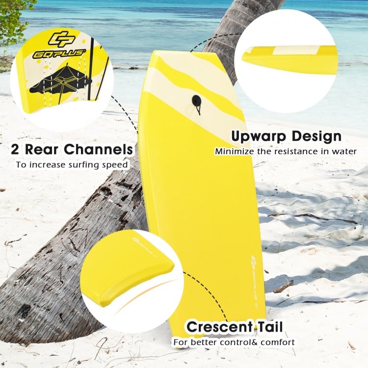 Lightweight Bodyboard Surfing with EPS Core Boarding-S
