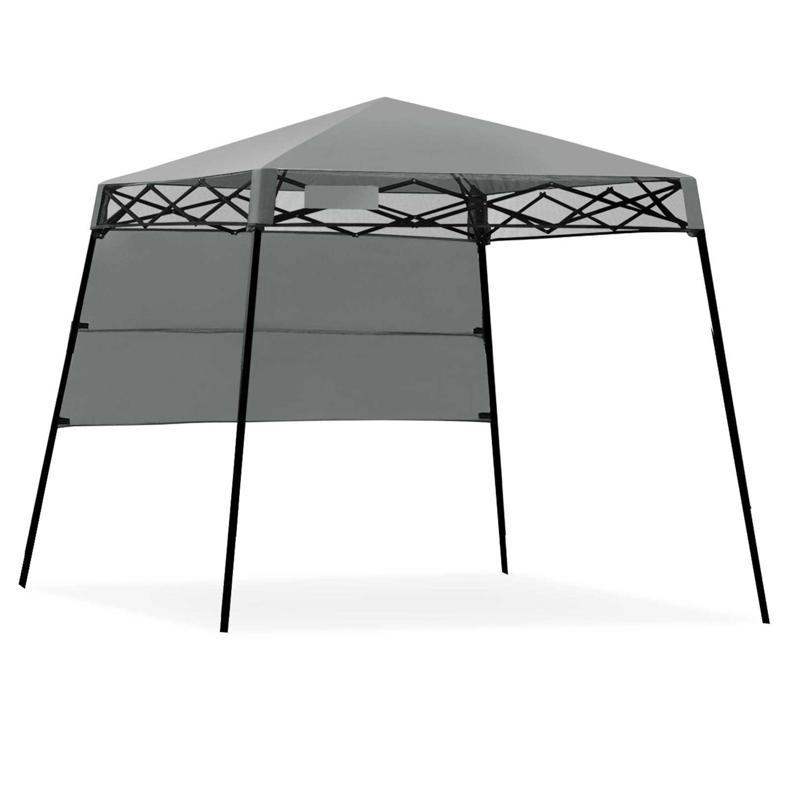 7 x 7 Feet Sland Adjustable Portable Canopy Tent with Backpack-GrayÂ