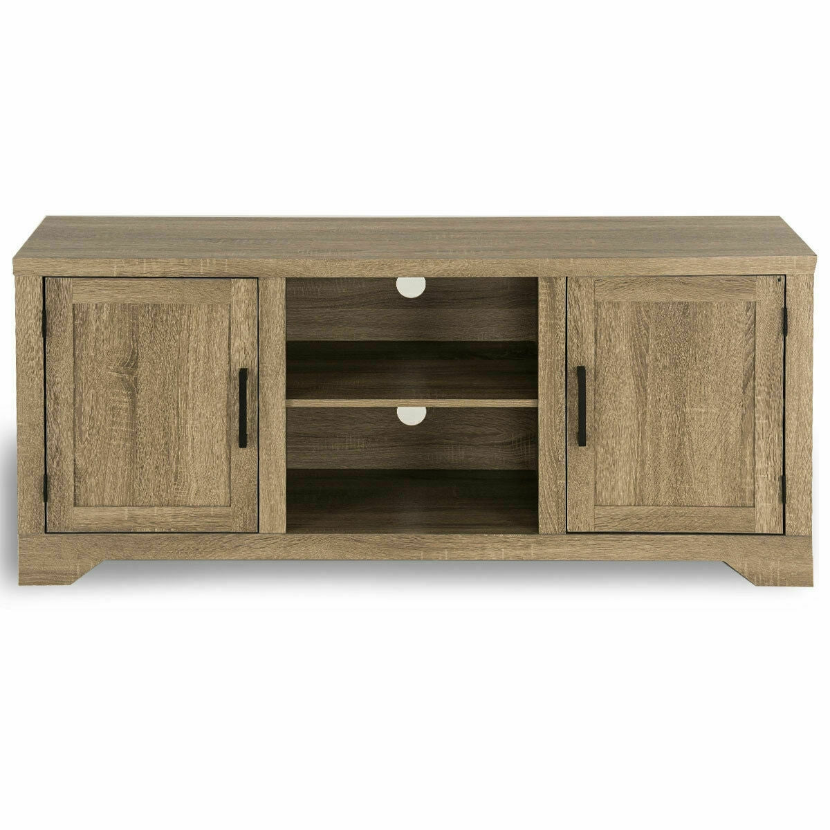 Rustic TV Stand Entertainment Center Storage CabinetÂ