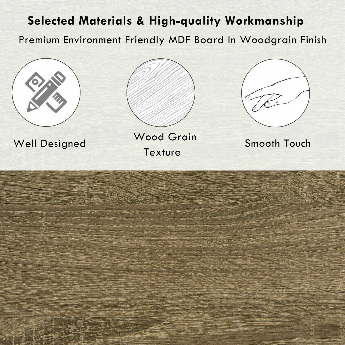 Rustic TV Stand Entertainment Center Storage CabinetÂ