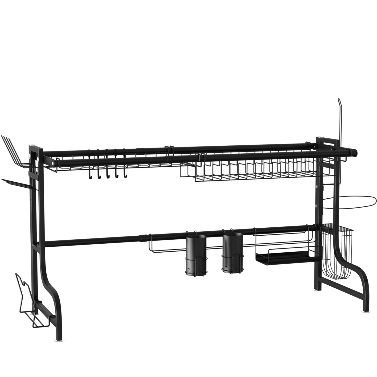 Adjustable Dish Drainer Kitchen OrganizerÂ