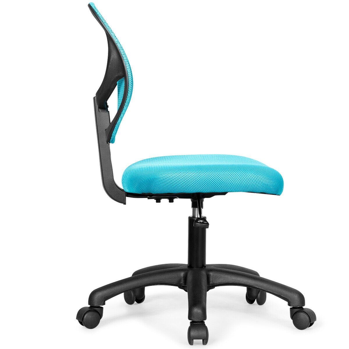 Low-back Computer Task Office Desk Chair with Swivel Casters-GreenÂ