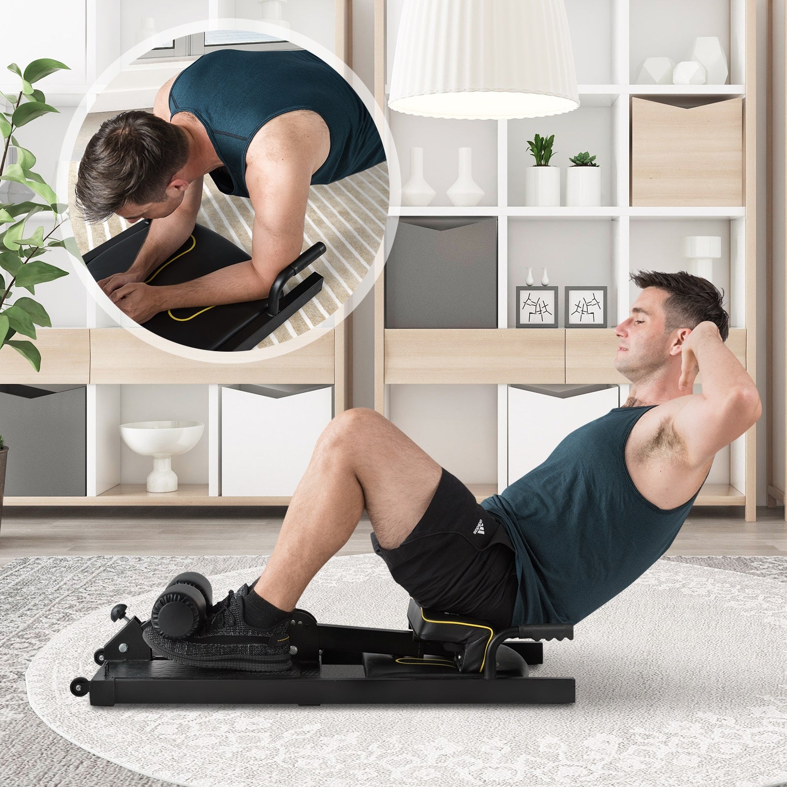 8-in-1 Home Gym Multifunction Squat Fitness MachineÂ