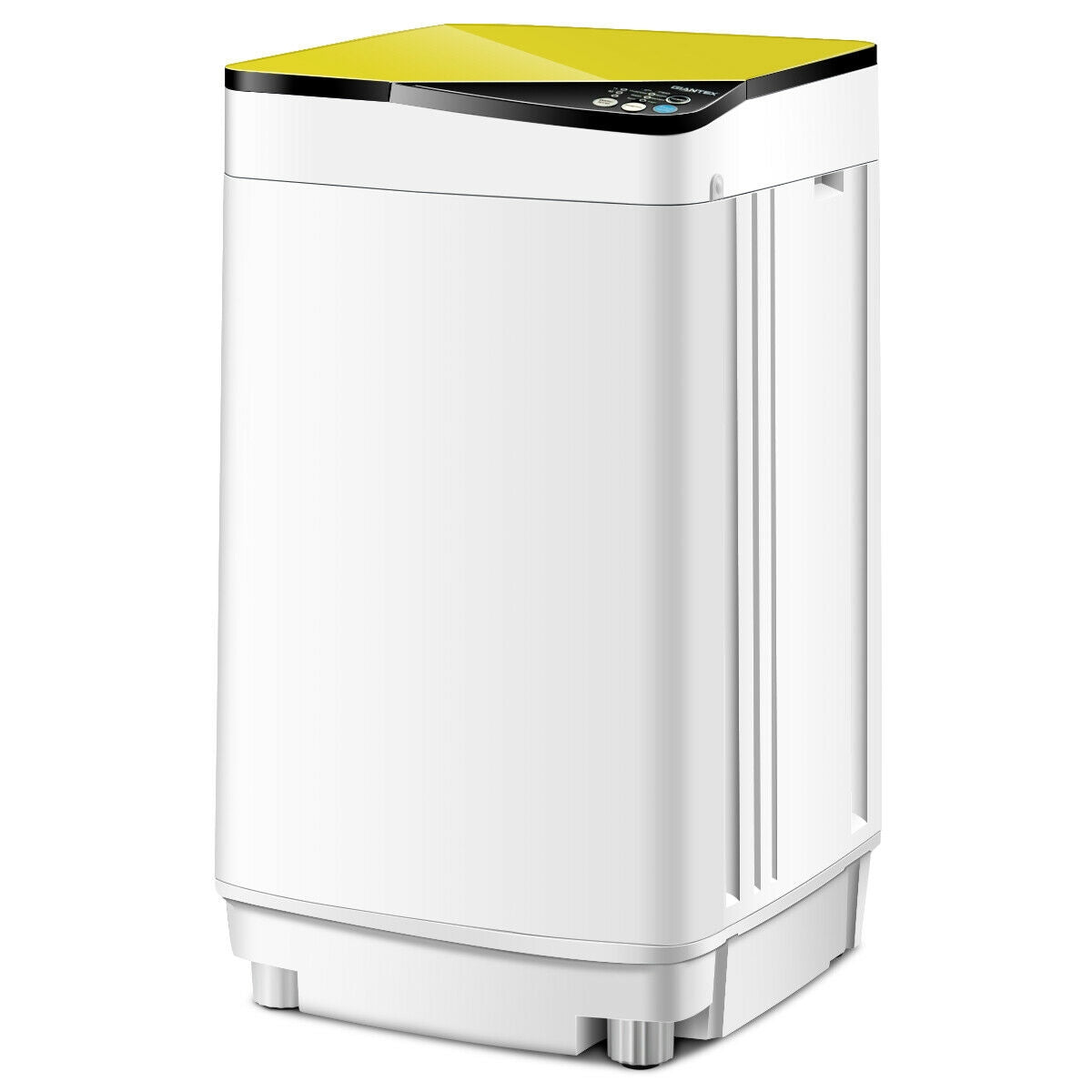 Full-automatic Washing Machine 7.7 lbs Washer / Spinner Germicidal-YellowÂ