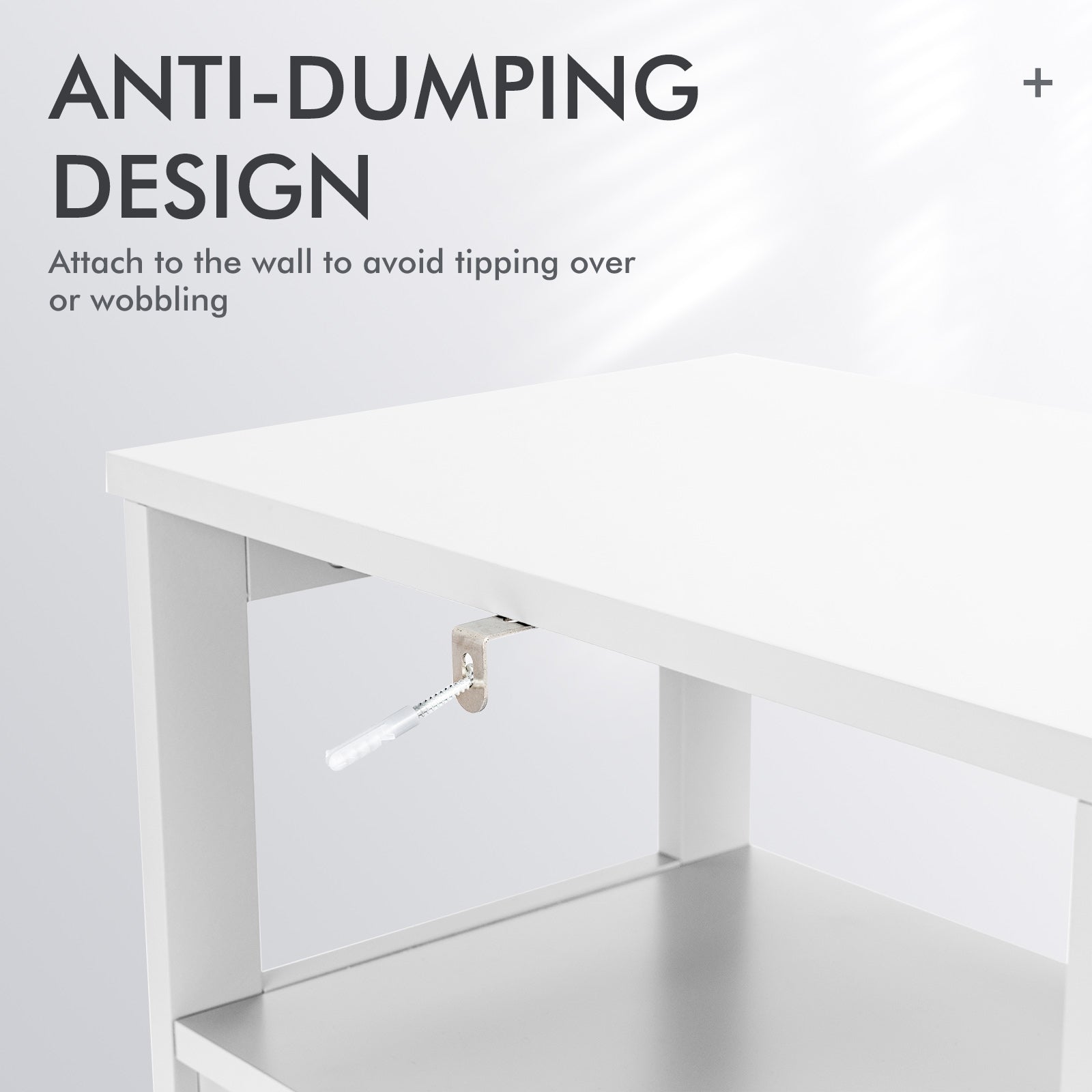 Floor Cabinet Multifunction Storage Rack Organizer StandÂ