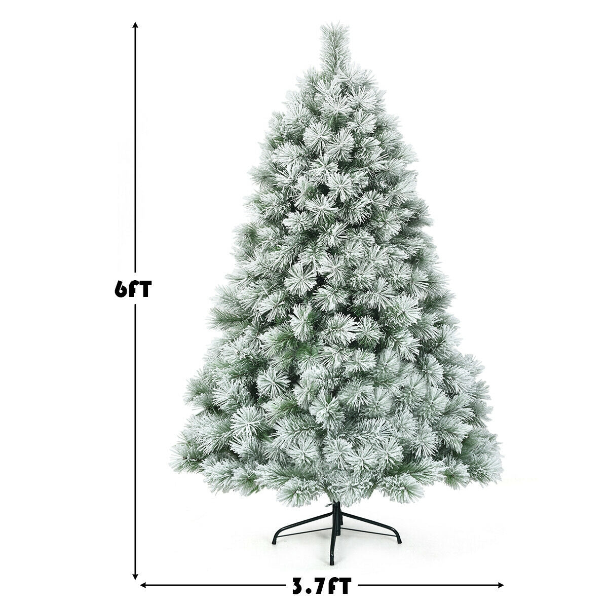 6 Feet Premium Hinged Artificial Christmas TreeÂ