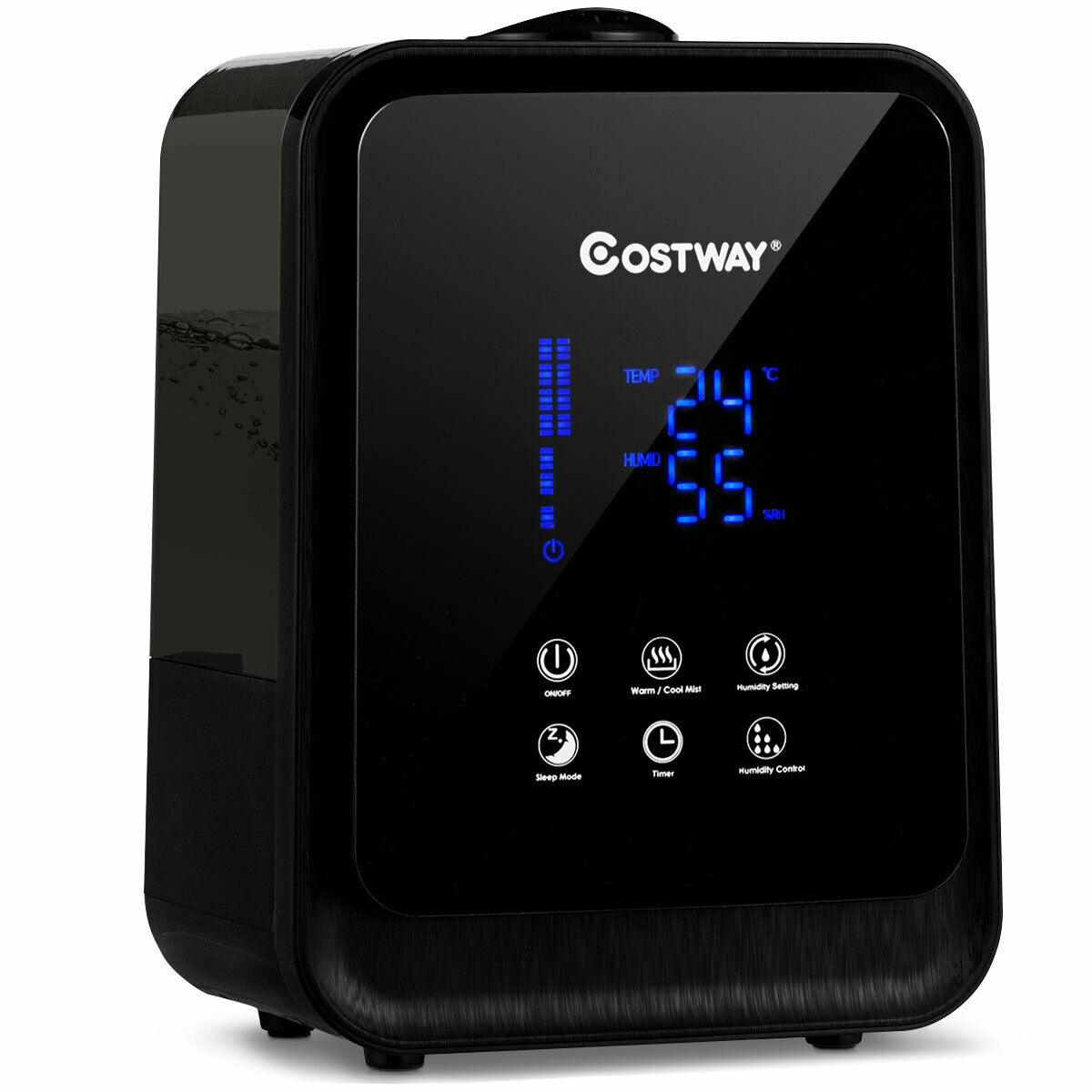 4.5L Ultrasonic Cool Warm Humidifier with Remote ControlÂ