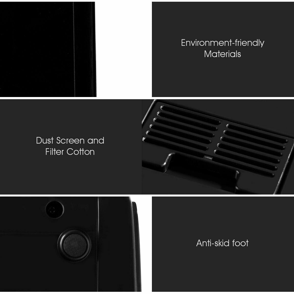 4.5L Ultrasonic Cool Warm Humidifier with Remote ControlÂ