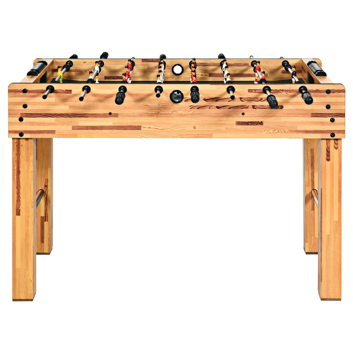48 Inch Foosball Table Indoor Soccer Game-BeigeÂ