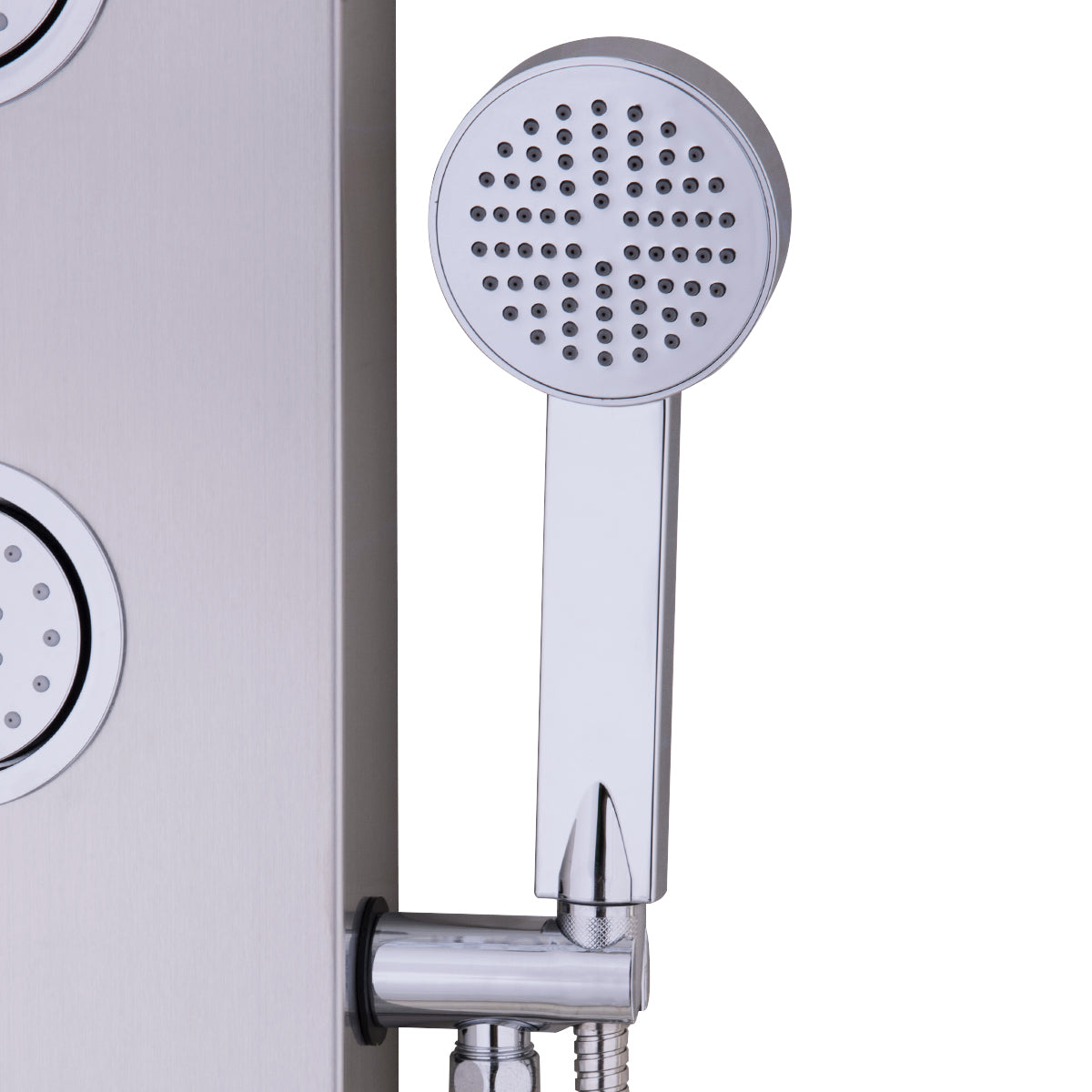 47 Inch Stainless Shower Panel with Massage Jets Hand Shower Â