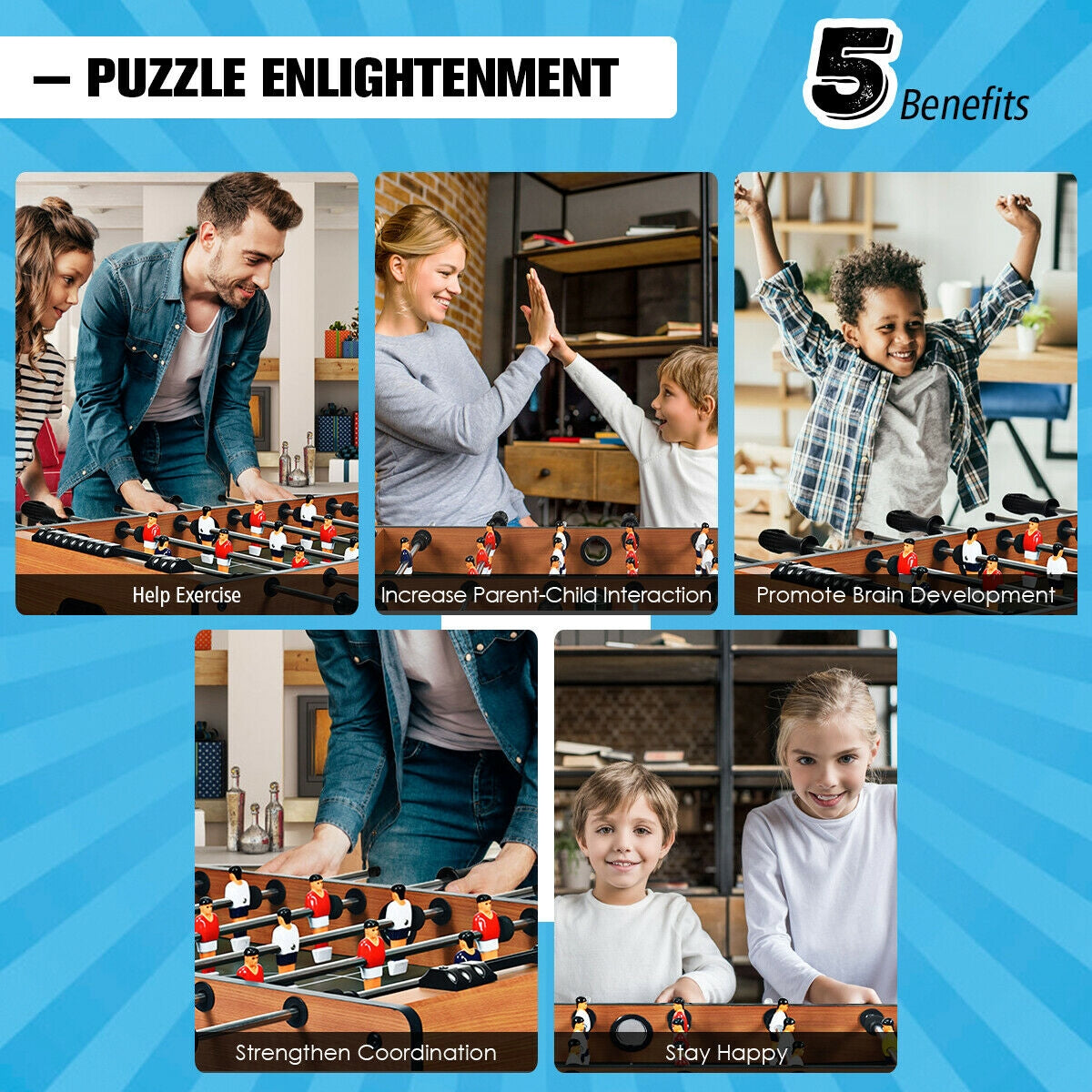 4 In 1 Multi Game HockeyÂ