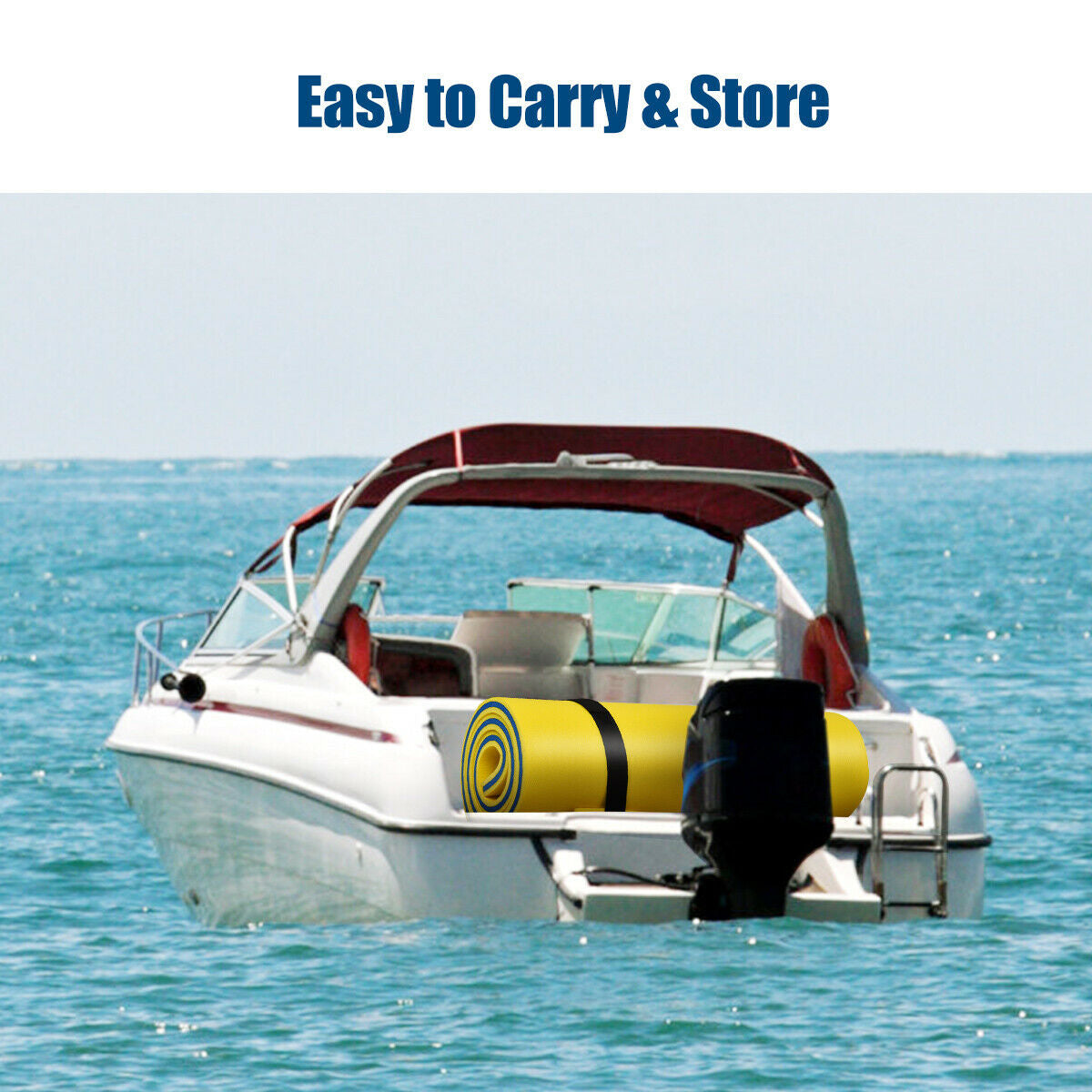 3-Layer Relaxing Tear-proof Water Mat-YellowÂ