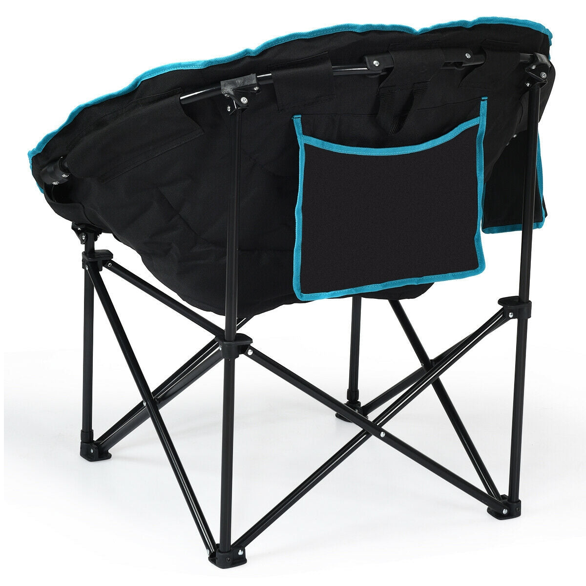 Moon Saucer Steel Camping Chair Folding Padded SeatÂ