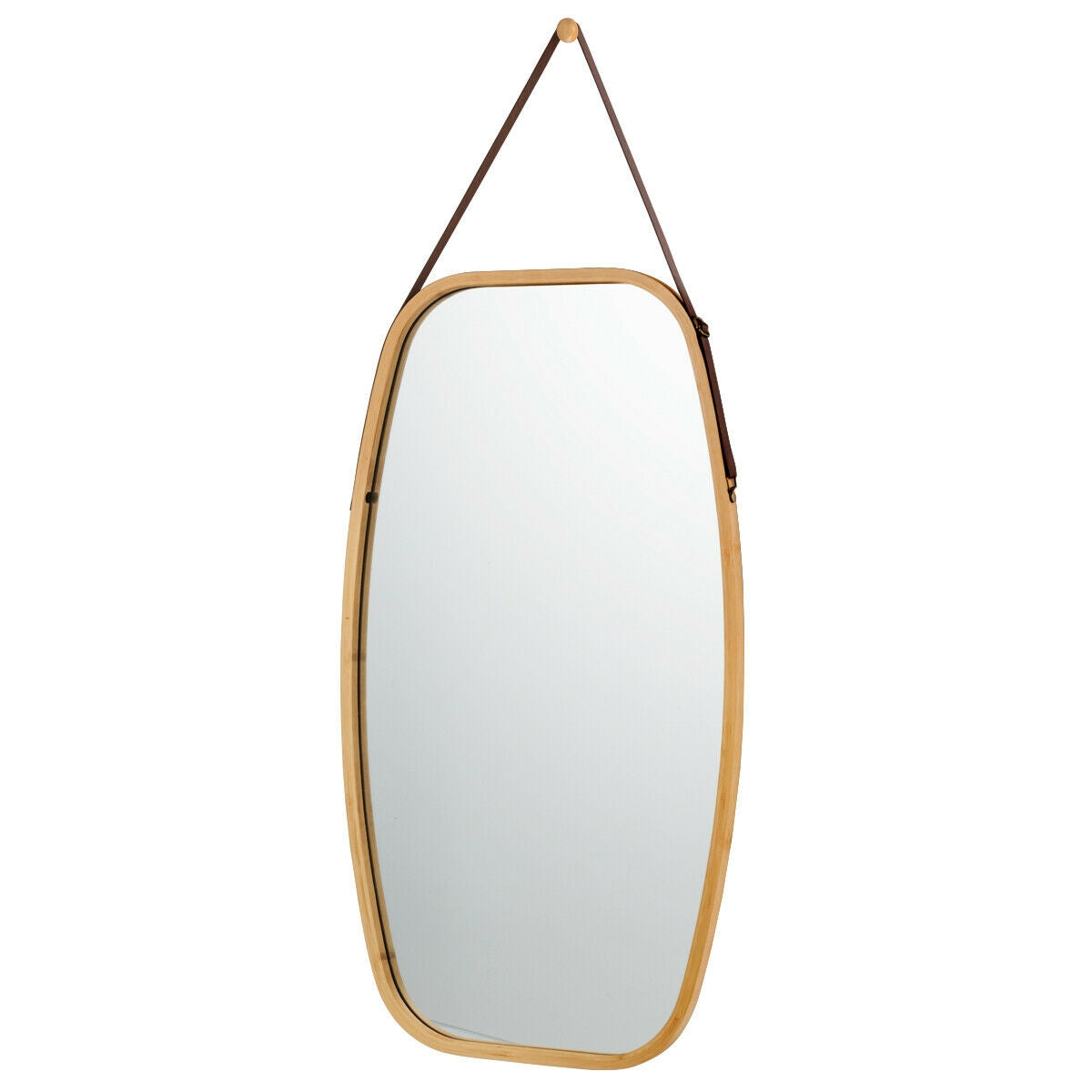 30 Inch Modern Rectangle Wall Hanging Framed MirrorÂ