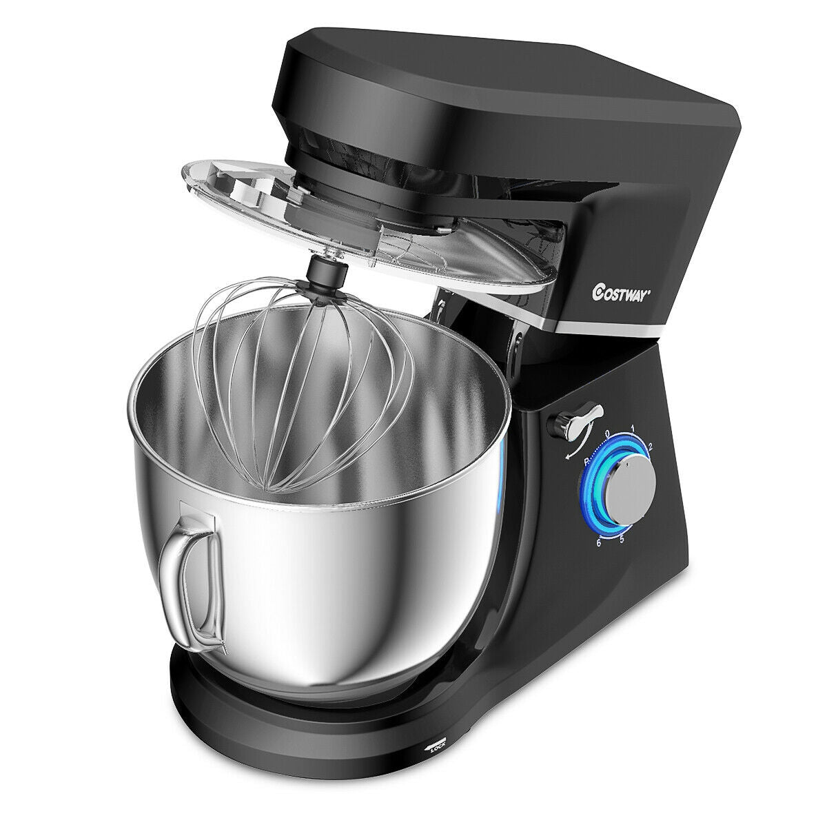 7.5 Qt Tilt-Head Stand Mixer with Dough Hook-BlackÂ
