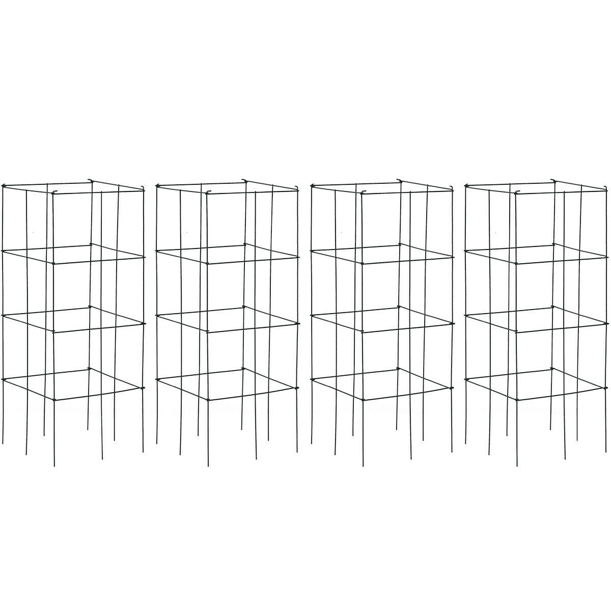 4 Pack Garden Trellis for Climbing Plants for Flower VegetableÂ