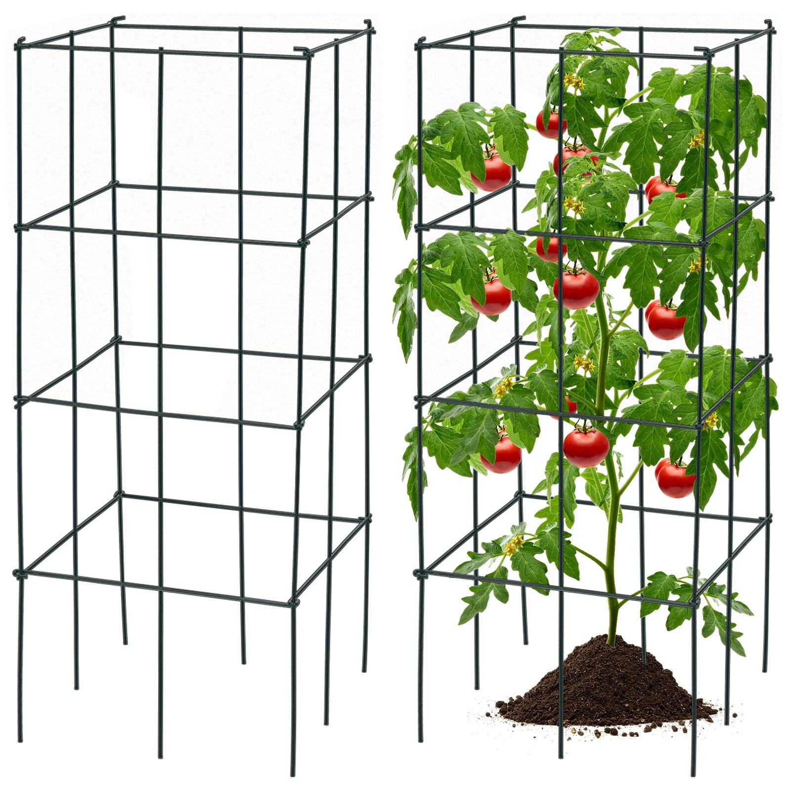 4 Pack Garden Trellis for Climbing Plants for Flower VegetableÂ