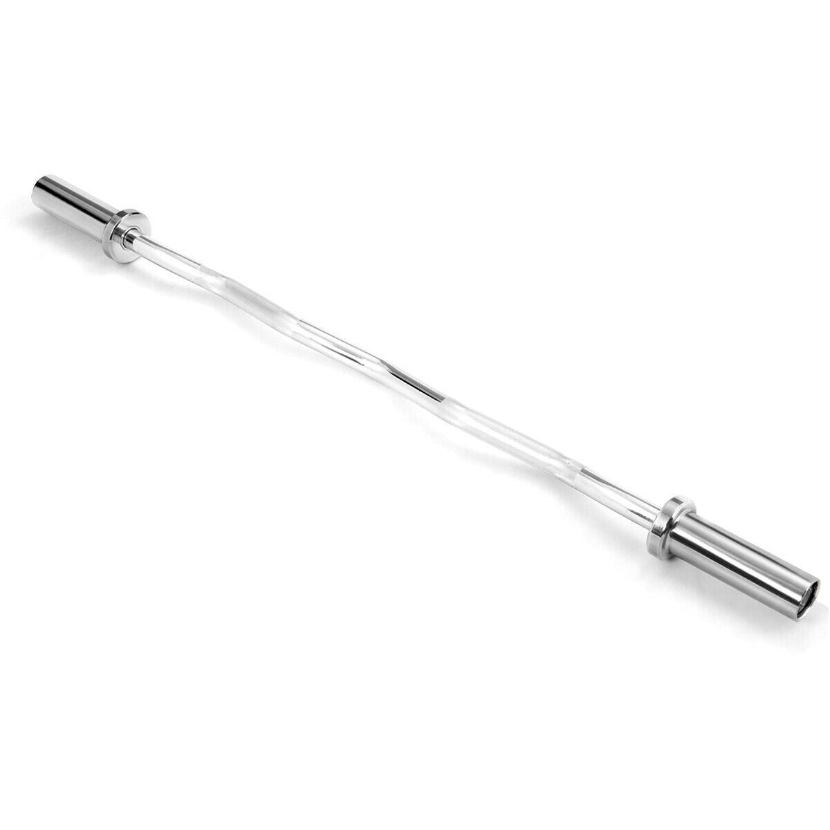 47 Inch Chrome Steel Home Gym Fitness Equipment BarÂ