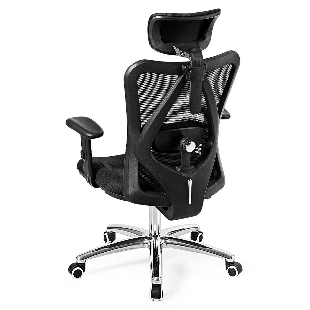 Adjustable Height Mesh Swivel High Back Office ChairÂ