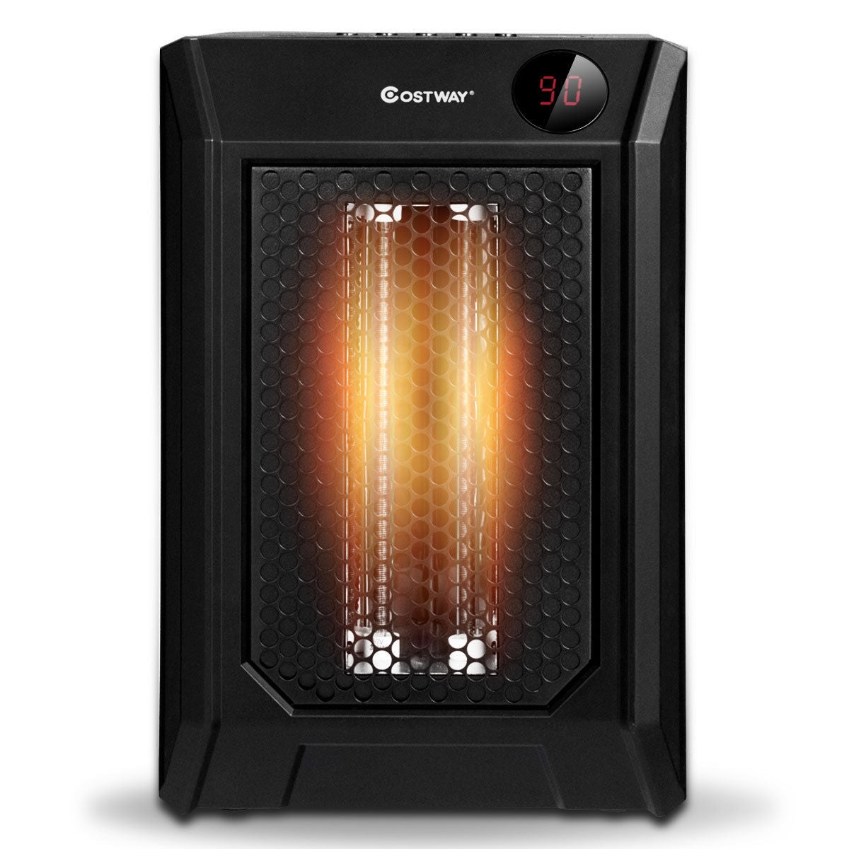 1500 W Remote Control Portable Electric Digital Quartz Space HeaterÂ